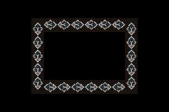 Decorative vintage frame art design vector Product Image 2