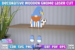 Decorative Wooden Gnome Laser Cut Bundle, 3D Table Statuette Product Image 10