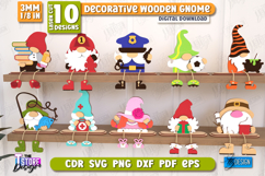 Gnomes Mega Bundle Laser Cut | Shelf Sitters &amp; Welcome Signs Product Image 2