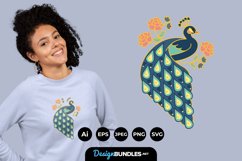Tropical Bird for T-Shirt Design Product Image 1
