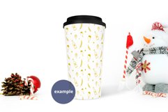 Christmas travel mug mockup, Full wrap mockup Glitter mockup Product Image 7