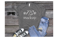 BELLA CANVAS 3001 t-shirt mockup BUNDLE Product Image 5