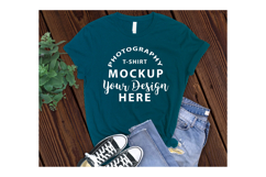 Bella Canvas 3001 T-shirt mockup BUNDLE 36 colors Product Image 21