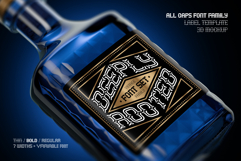 Deeply Rooted Font, Label, Mockup! Product Image 1