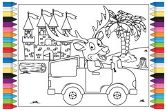 coloring animal cartoon for kids Product Image 1