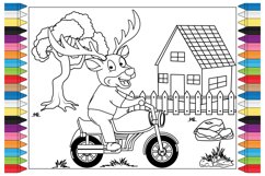 coloring animal cartoon for kids Product Image 1