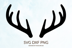 Deer Antlers SVG|Antlers Silhouette Product Image 1