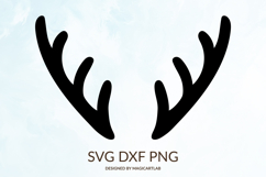 Deer Antlers SVG|Antlers Silhouette Product Image 1
