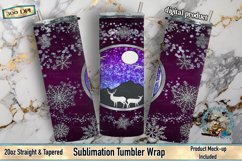 Tumbler Wrap, Deer Sublimation, Glitter Tumbler, Peekaboo Sublimation