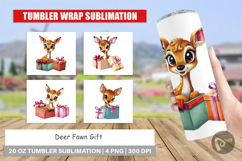 Tumbler Deer Fawn Gift Product Image 1