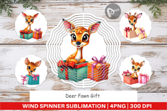 Wind Spinner Deer Fawn Gift Product Image 1