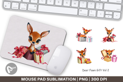 Mouse Pad Deer Fawn Gift Product Image 1