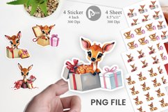 Deer Fawn Sticker Gift Product Image 1
