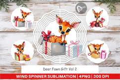 Wind Spinner Deer Fawn Gift Product Image 1