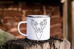 deer head outline