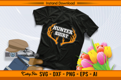 Deer Hunter SVG Whitetail Buck Antlers Hunting Design Product Image 2