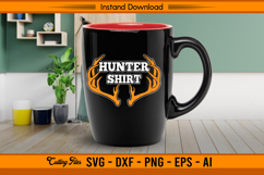 Deer Hunter SVG Whitetail Buck Antlers Hunting Design Product Image 3