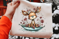 Deer Lazy River Clipart Product Image 2