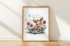 Deer Lazy River Clipart Product Image 3
