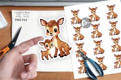 Deer Mother&#039;s Day Sticker Product Image 1