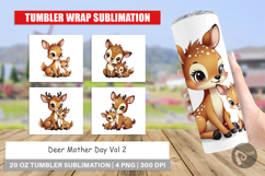 Tumbler Deer Mother&#039;s Day Product Image 1