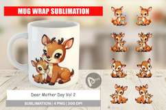 Mug Wrap Deer Mother&#039;s Day Product Image 1