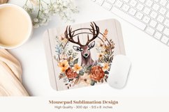 Deer Mouse Pad Sublimation Western Mousepad Sublimation