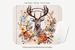 Deer Mouse Pad Sublimation Western Mousepad Sublimation