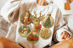 Christmas PNG, Santa Claus PNG, Reindeer PNG, Holiday PNG Product Image 3