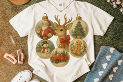 Christmas PNG, Santa Claus PNG, Reindeer PNG, Holiday PNG Product Image 5