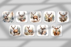 cricut crafts.  printable,  pet design,  sticker pack,  scrapbooking,  deer sticker pack,  deer forest,