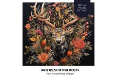 Deer Tumbler Wrap  Embroidery Tumbler Sublimation Design