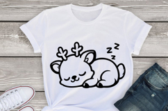 Deer svg png, Cute baby deer character, wild life svg, Cute Product Image 3
