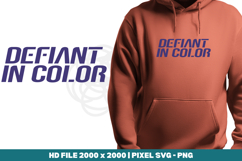 Defiant in Color Product Image 1