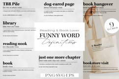 Funny Definitions BIG BUNDLE | SVG &amp; PNG | Sarcastic Quotes Product Image 7