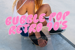 Defkins The Bubble Pop Display Typeface Product Image 2