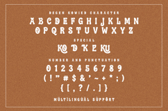 Degen Kowied Playful Chunky Display Font Product Image 6