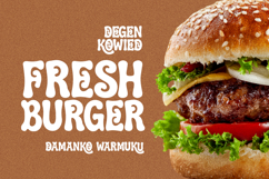 Degen Kowied Playful Chunky Display Font Product Image 7