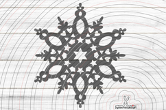 Deco star cutting file SVG DXF Product Image 1