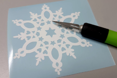 Deco star cutting file SVG DXF Product Image 2