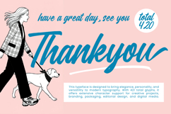 Delaghes - Bold Script Font Product Image 20