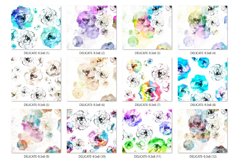 Floral Tumbler Sublimation Bundle. Abstract Roses 20oz Product Image 5