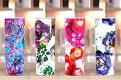 Floral Tumbler Sublimation Bundle. Abstract Roses 20oz Product Image 3