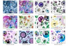 Floral Tumbler Sublimation Bundle. Abstract Roses 20oz Product Image 10
