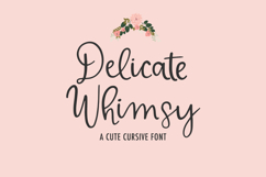 Delicate Whimsy Script Product Image 1