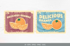 Delicious Orange SVG Product Image 1