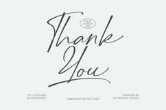 Delynta Roastiph Handwritten Ink Font Product Image 15