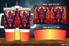 Halloween Monsters Tumbler Wrap Bundle | 40 Oz | Sublimation Product Image 3