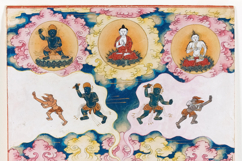 27 Spritual Buddhist Artworks from 18th Century Set 1 Product Image 3