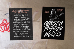 Demonic Echo - Bold Brush Calligraphy Font Product Image 3